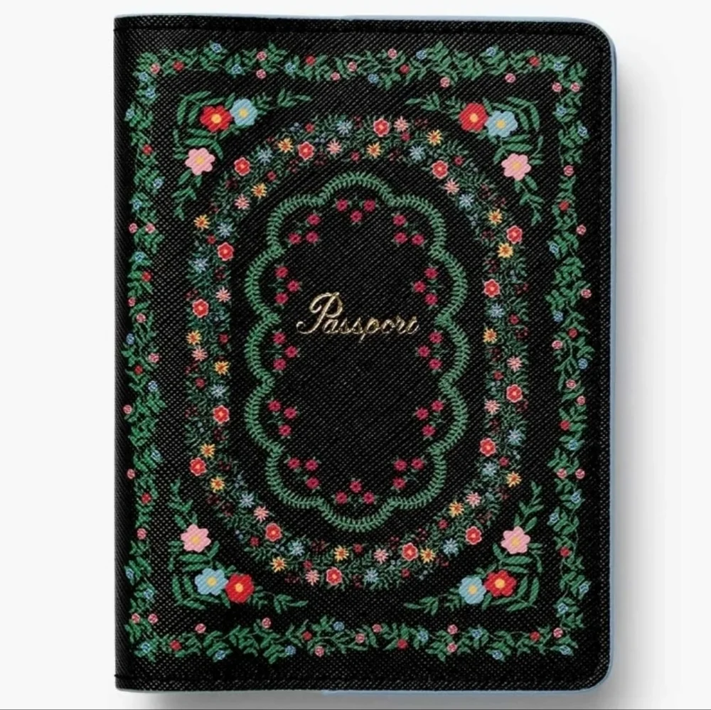 ❤️BUY 2 GET 1 FREE  Rosette Passport Holder, Retail Price $32.00 USD